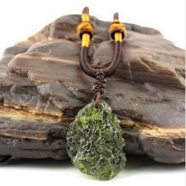 Raw Moldavite Healing Pendant-Your Soul Place